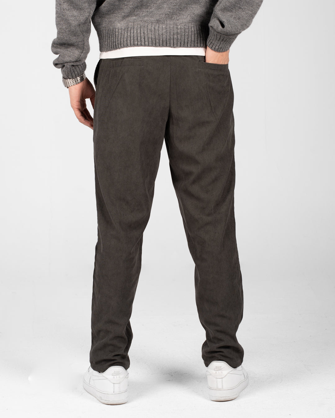 MEN PLAIN VELOUR PANT