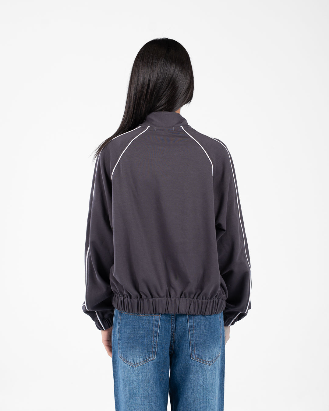 Women Zippered Sweatshirt