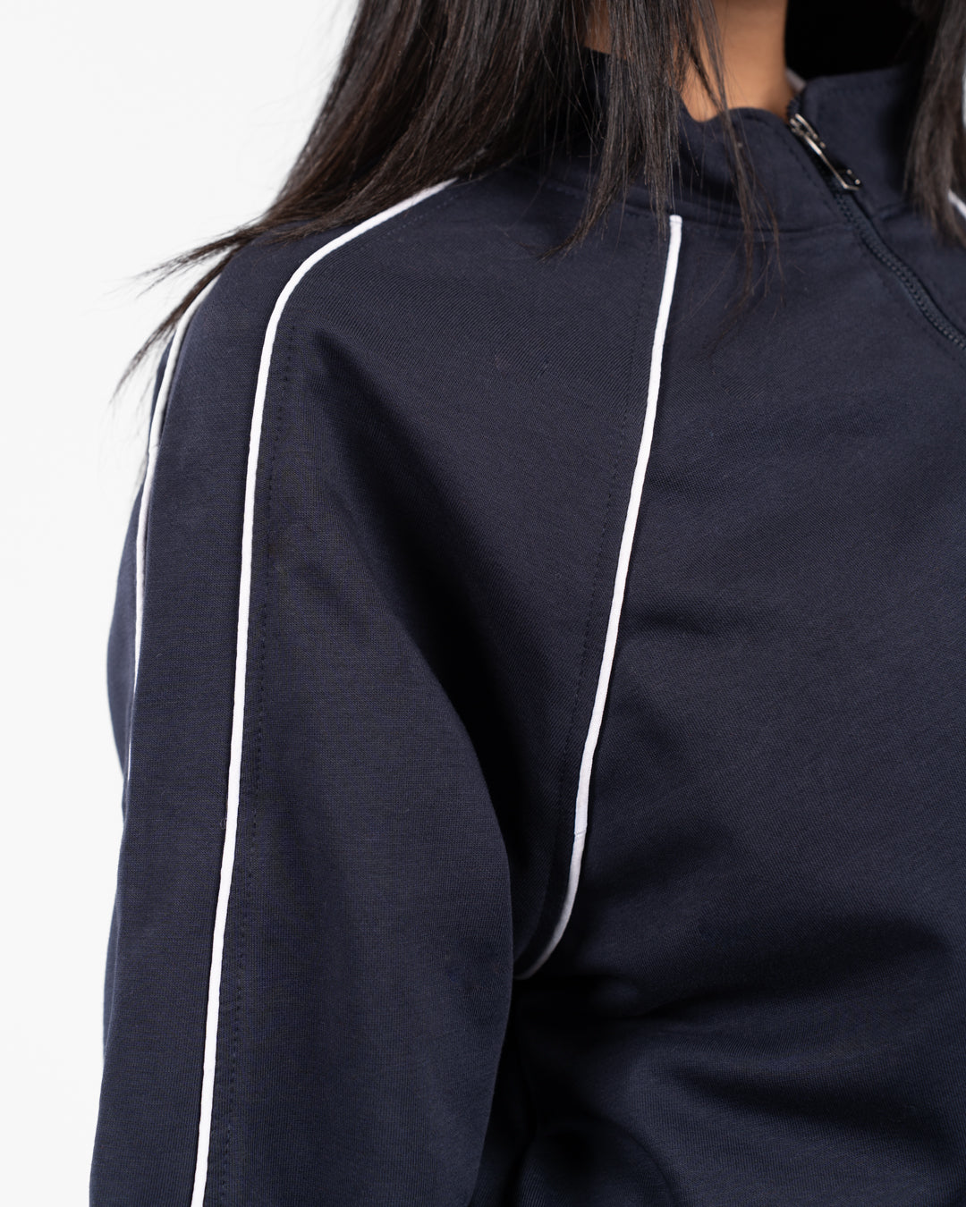 Women Zippered Sweatshirt