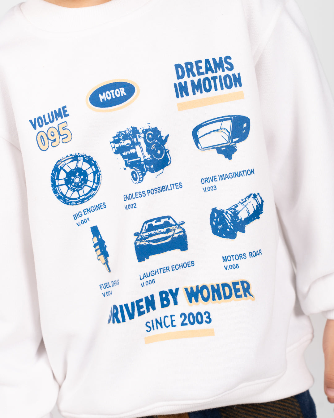 بيجاما أولاد مطبوعة بياقة دائرية