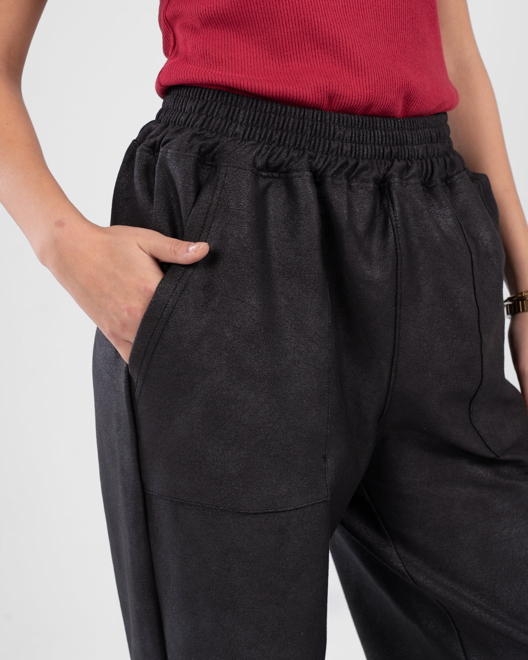 Women Casual Plain Pants