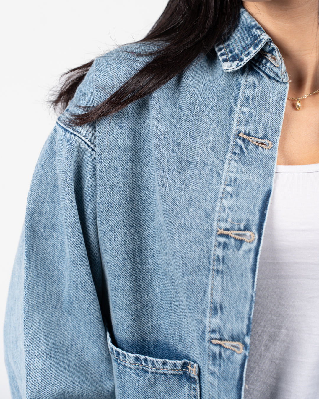 سترة جينز نسائية