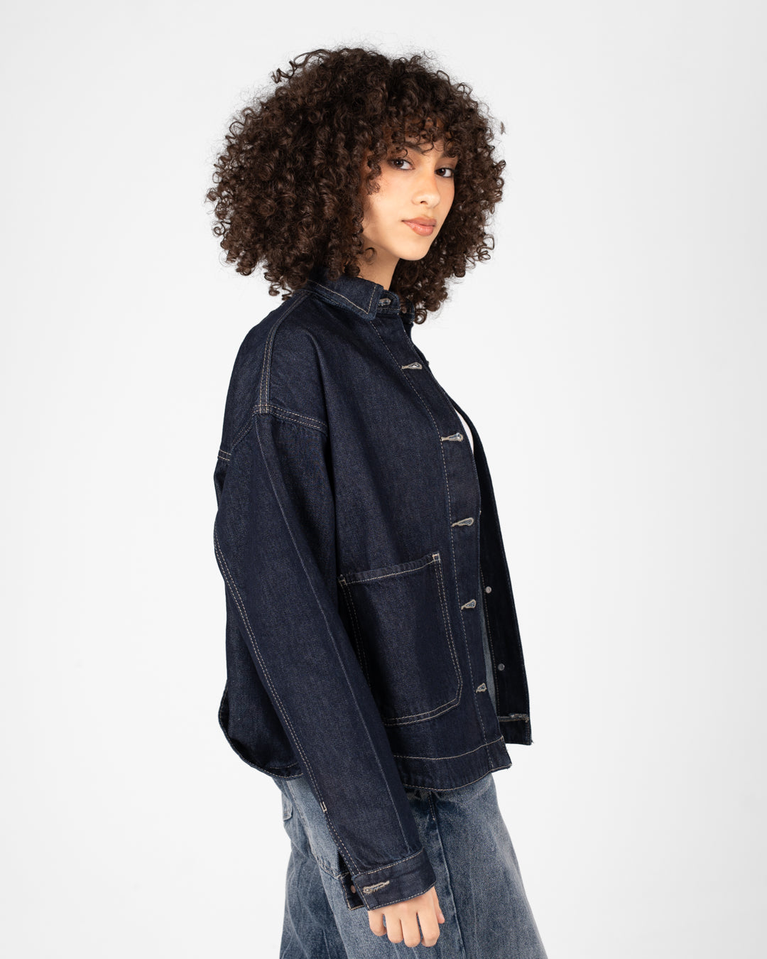 سترة جينز نسائية