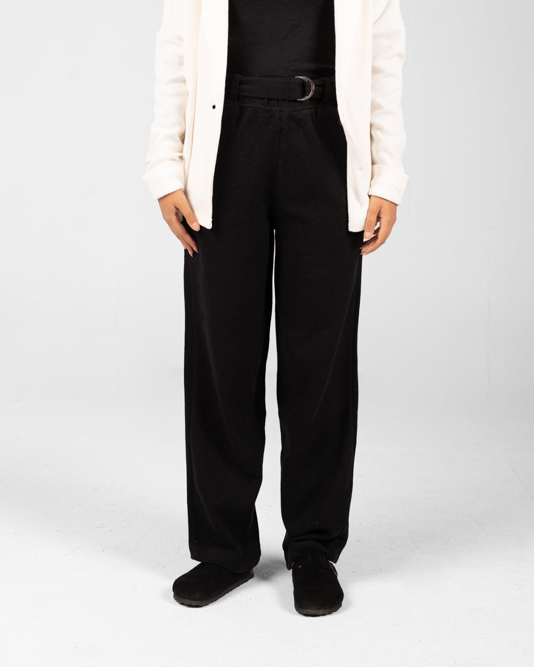 Women Cashmere Plain Pants