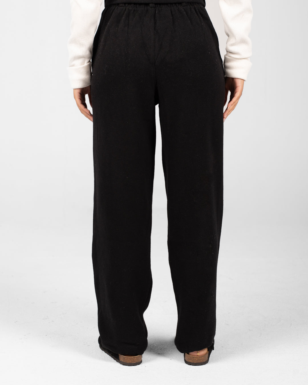Women Cashmere Plain Pants