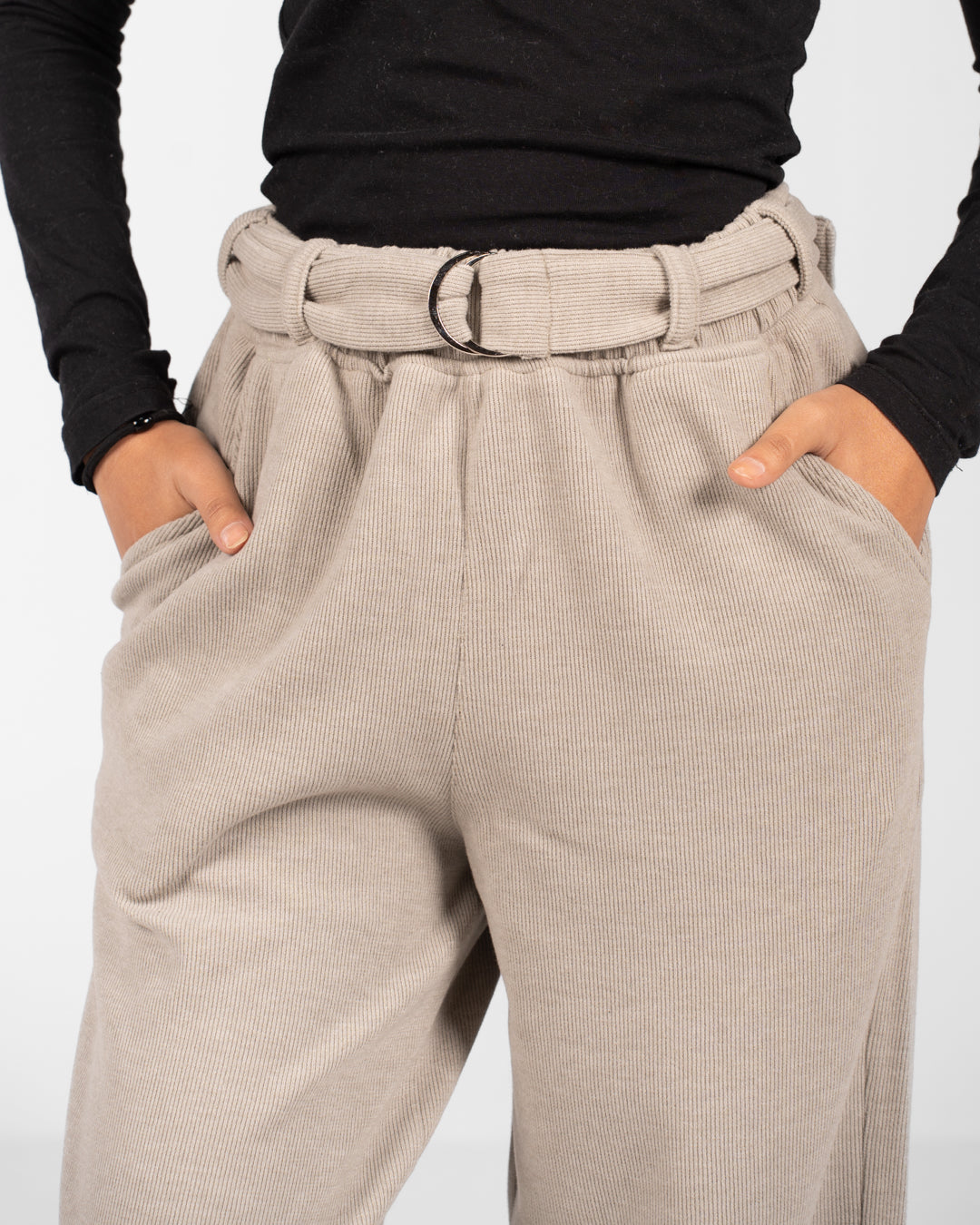 Women Cashmere Plain Pants