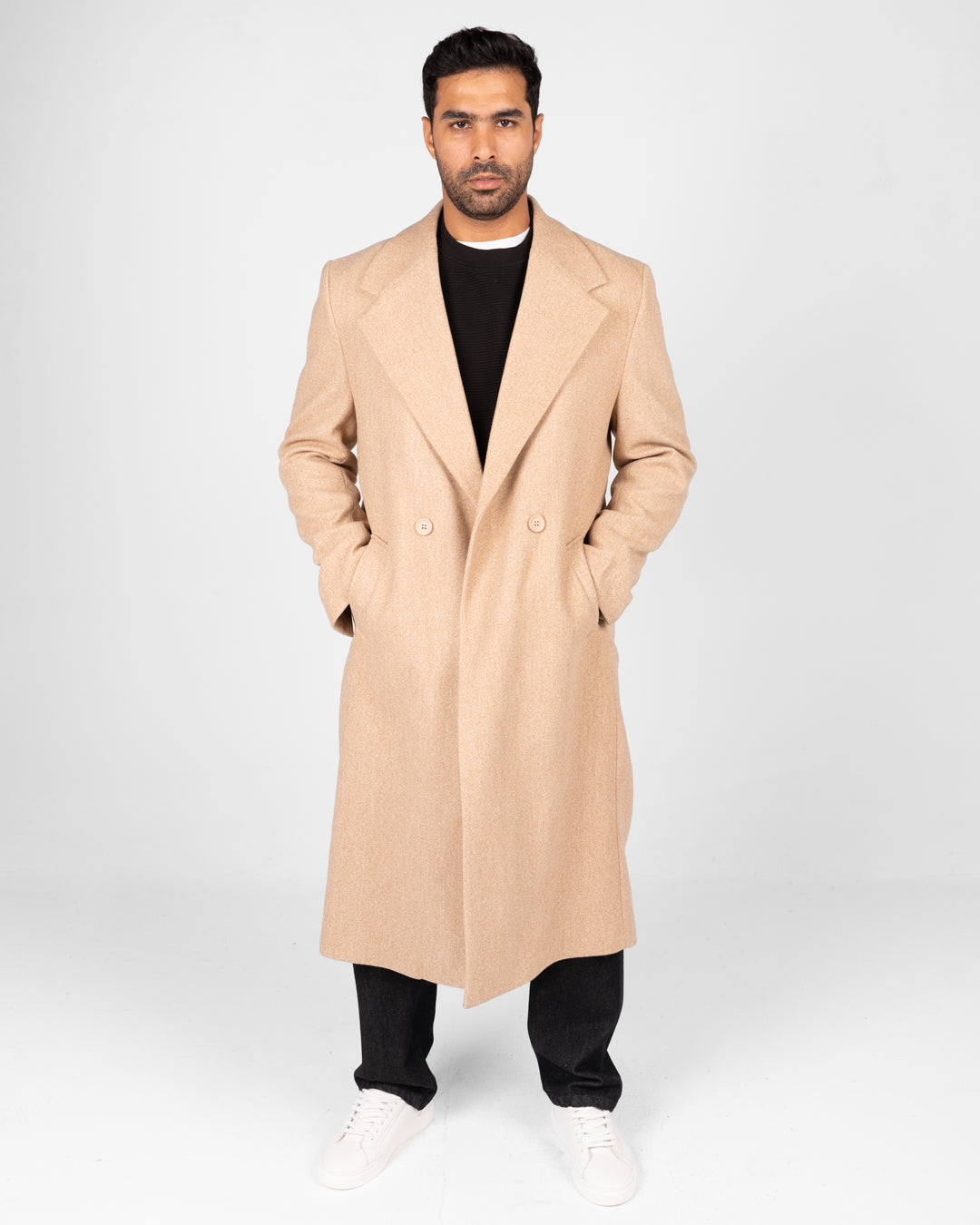 معطف طويل للرجال