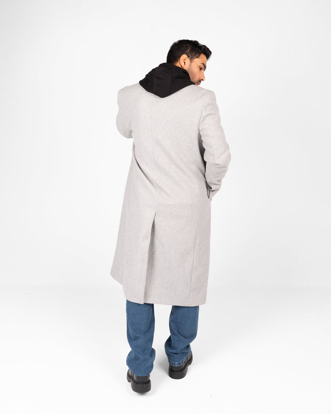 معطف طويل للرجال