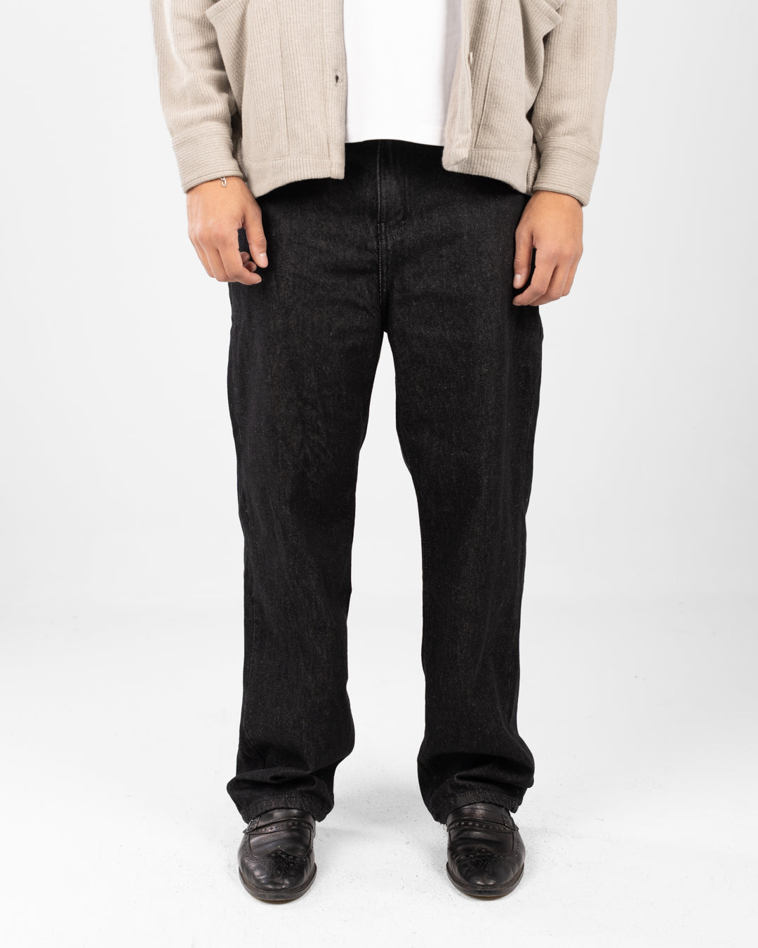 بنطلون جينز رجالي فضفاض