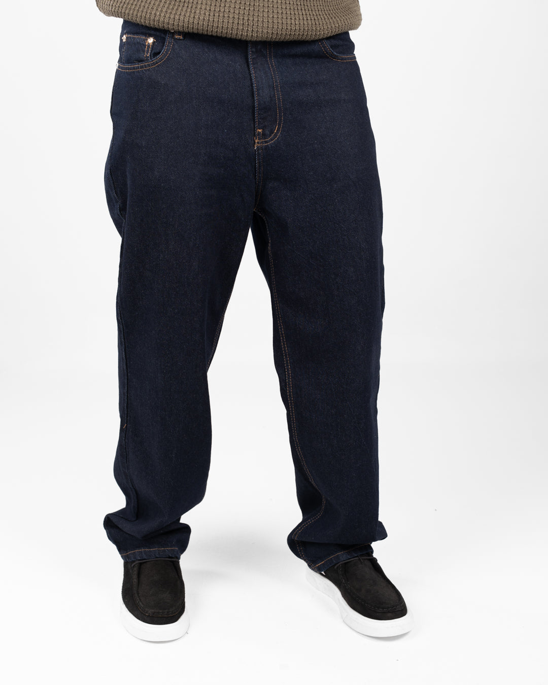 بنطلون جينز رجالي فضفاض