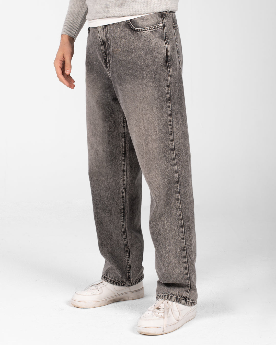 بنطلون جينز رجالي فضفاض