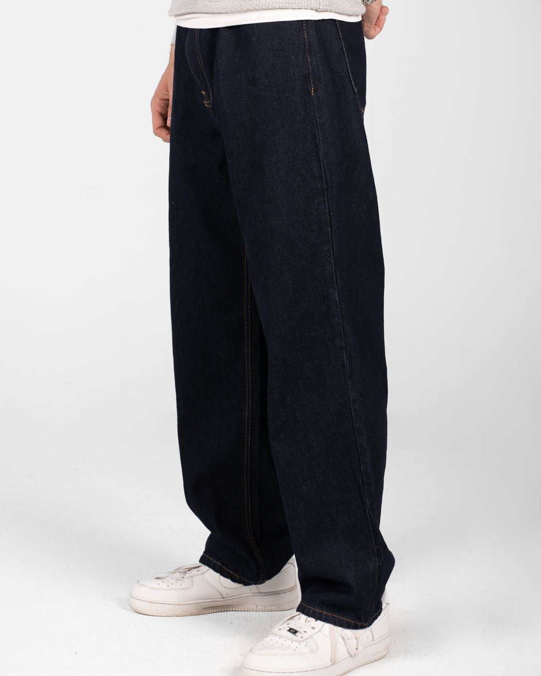 بنطلون جينز رجالي فضفاض