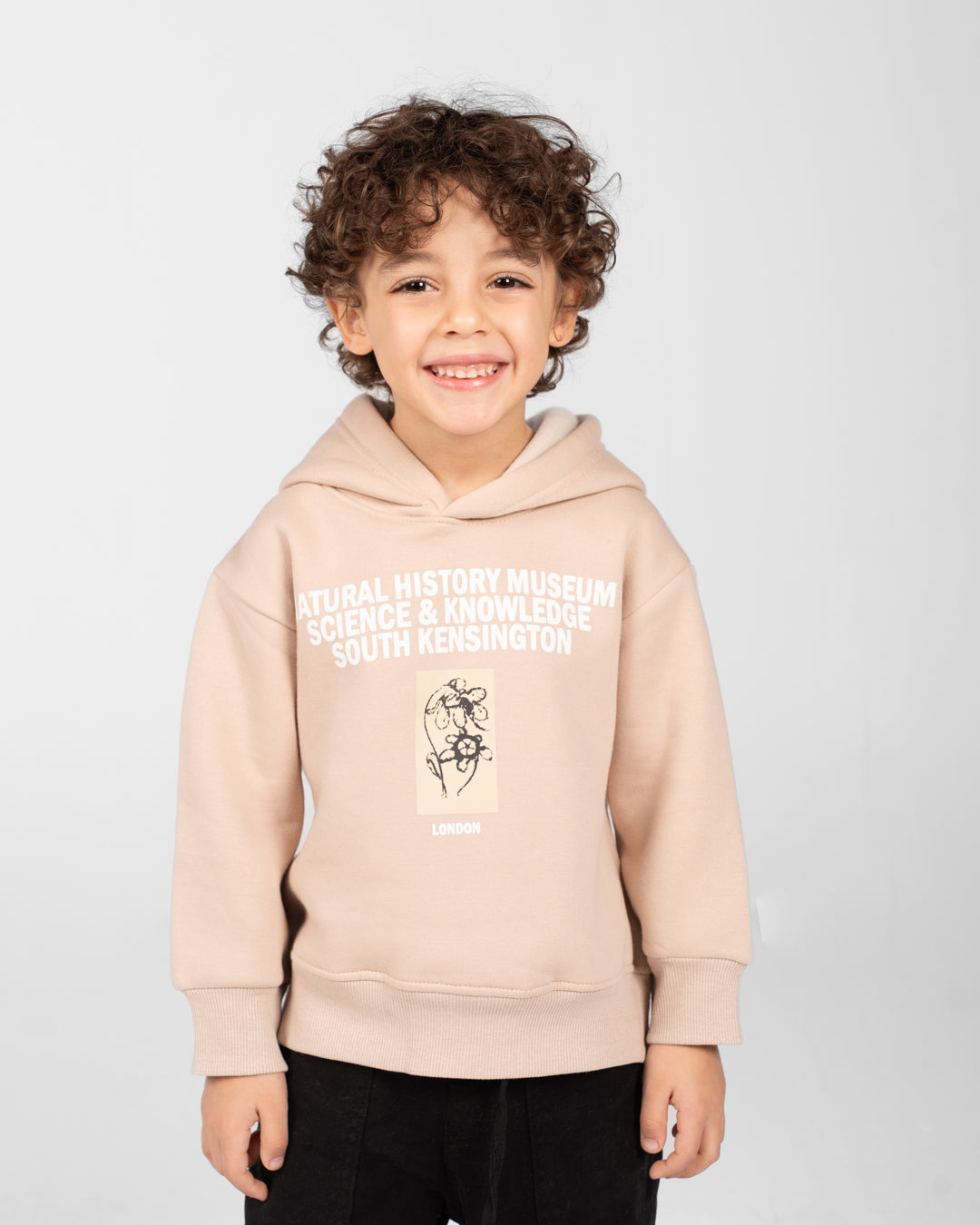Boys Hoodied Printed Sweatshirt