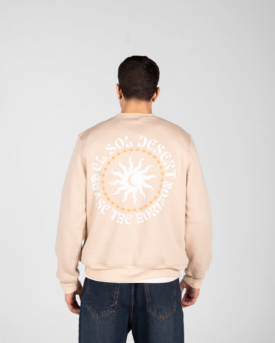 Men Double Printed Sweatshirt