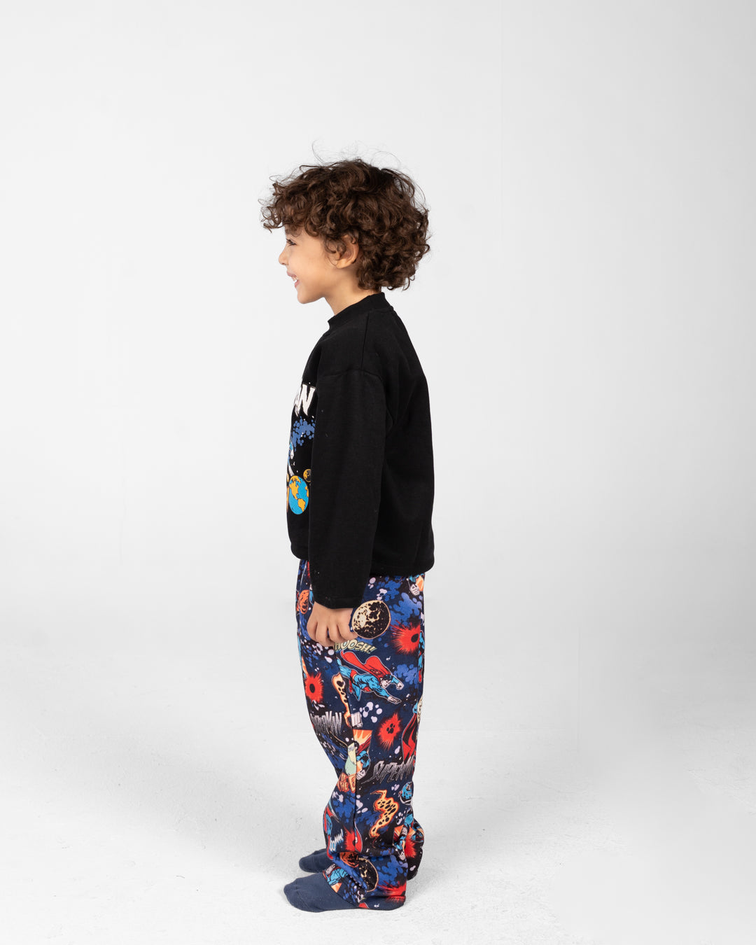 Boys Rounded Neck Pyjamas