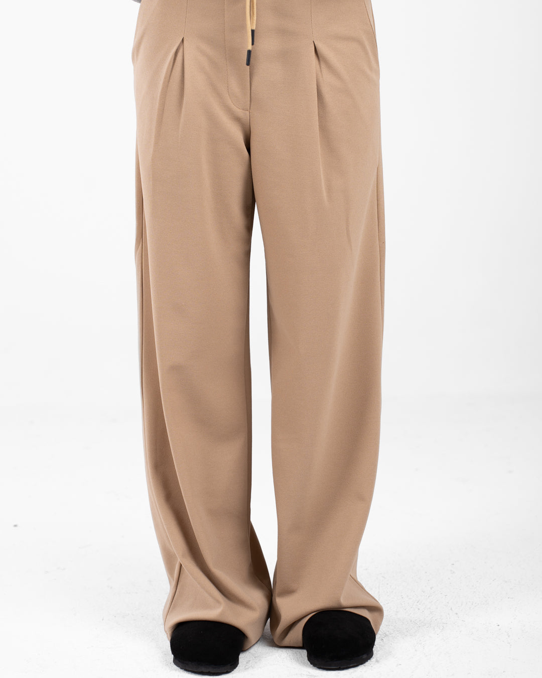 Women Plain Wide Leg Pants