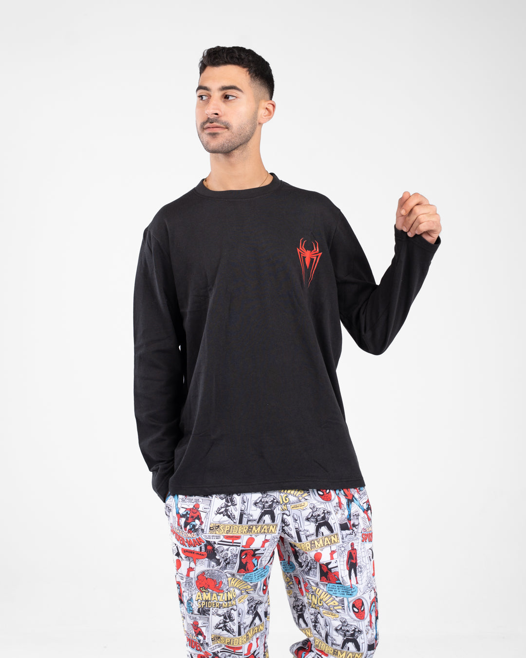 Men Spiderman Pyjamas