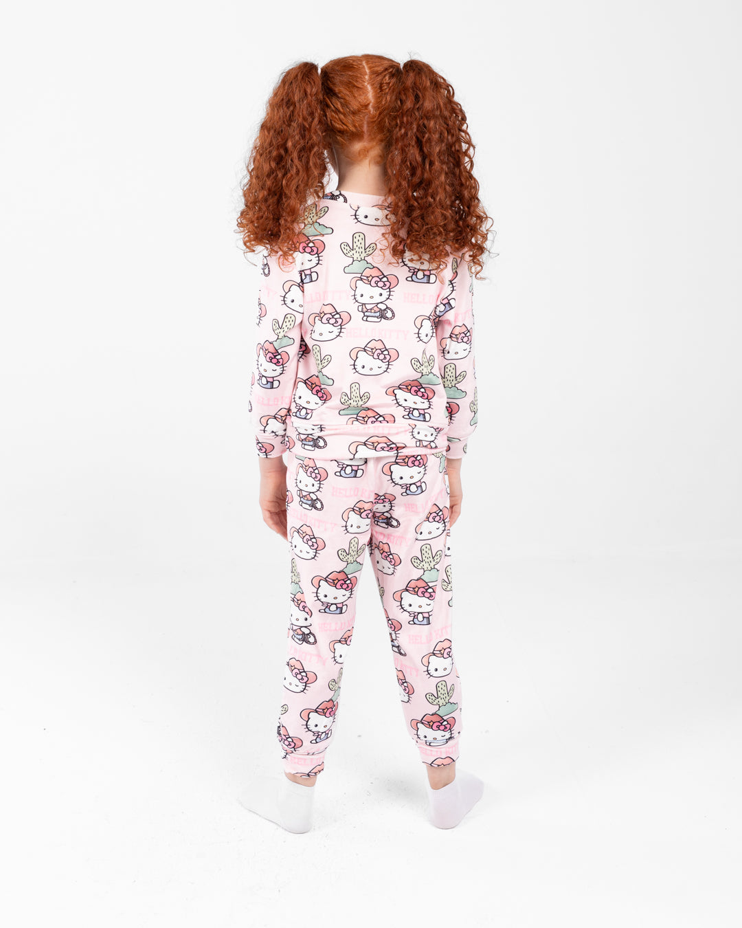Girls Kitty Crewneck Pyjama