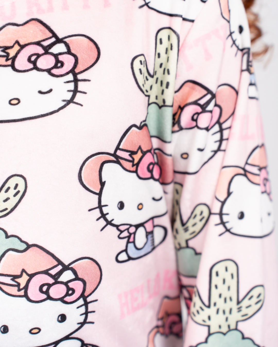 Girls Kitty Crewneck Pyjama