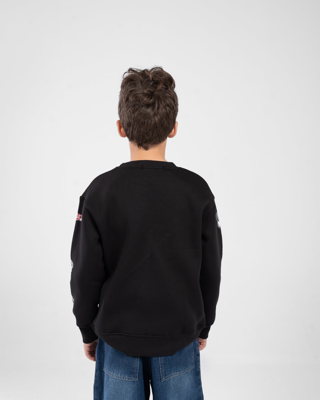Boys Printed Crewneck Sweatshirt