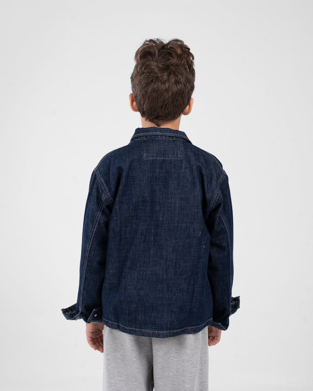 Boys Buttoned Jeans Jacket