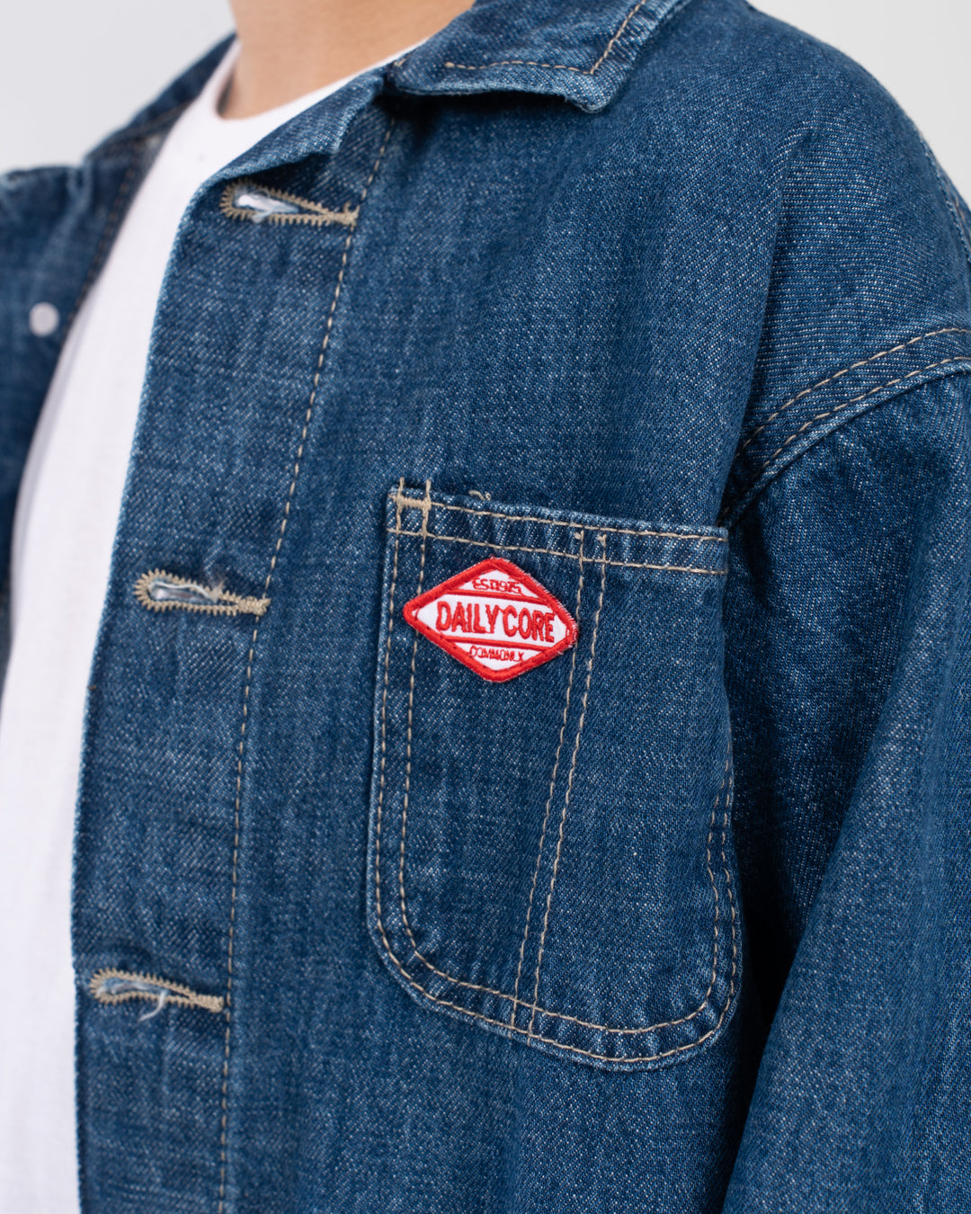 Boys Buttoned Jeans Jacket