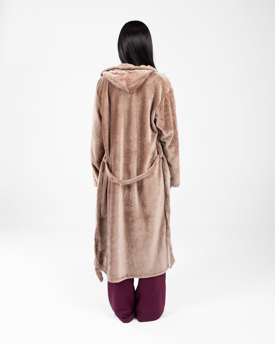 Women Hoodied Robe