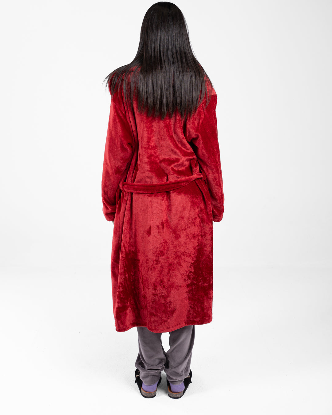 Women Hoodied Robe