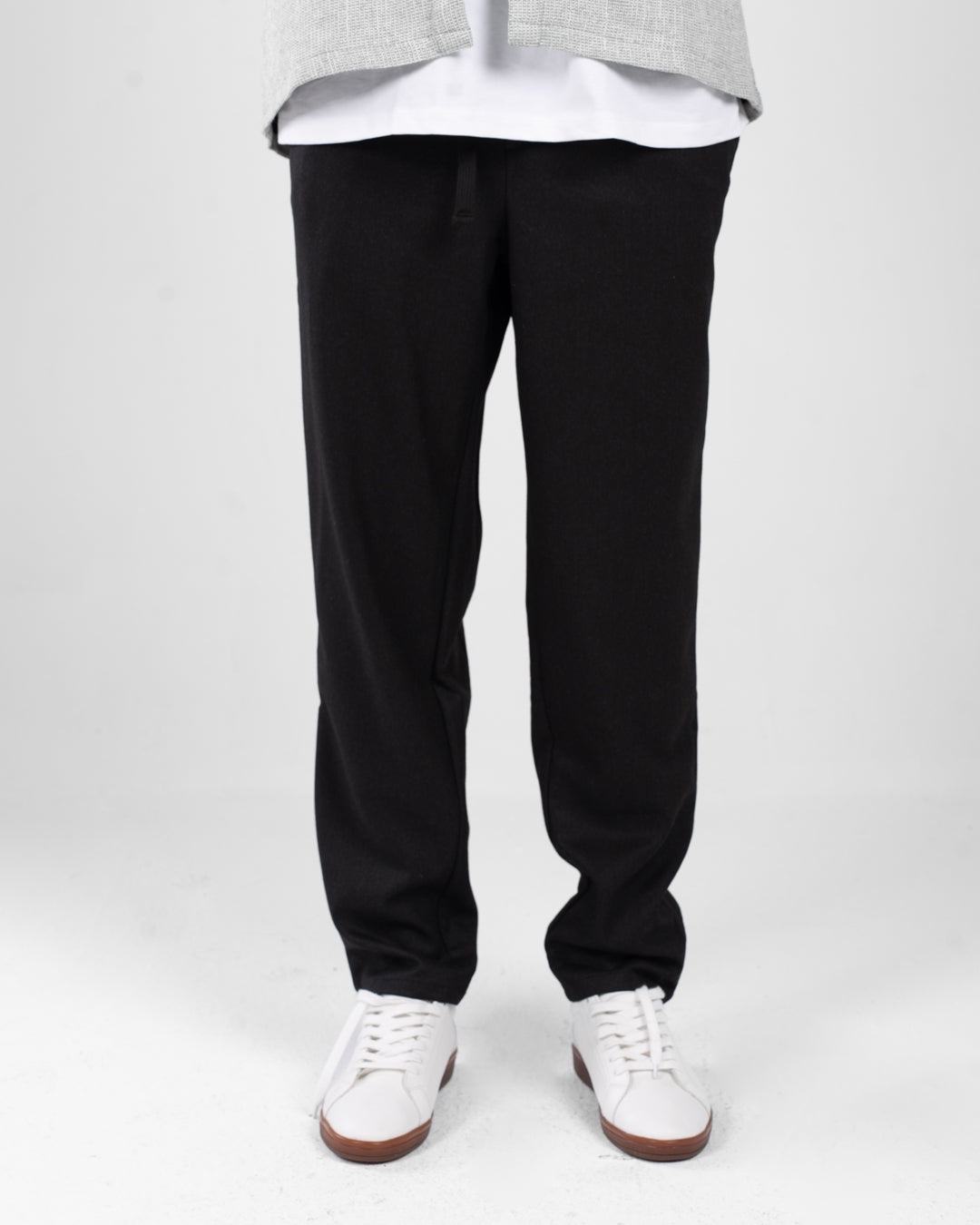 Men Pants Elastic Waist