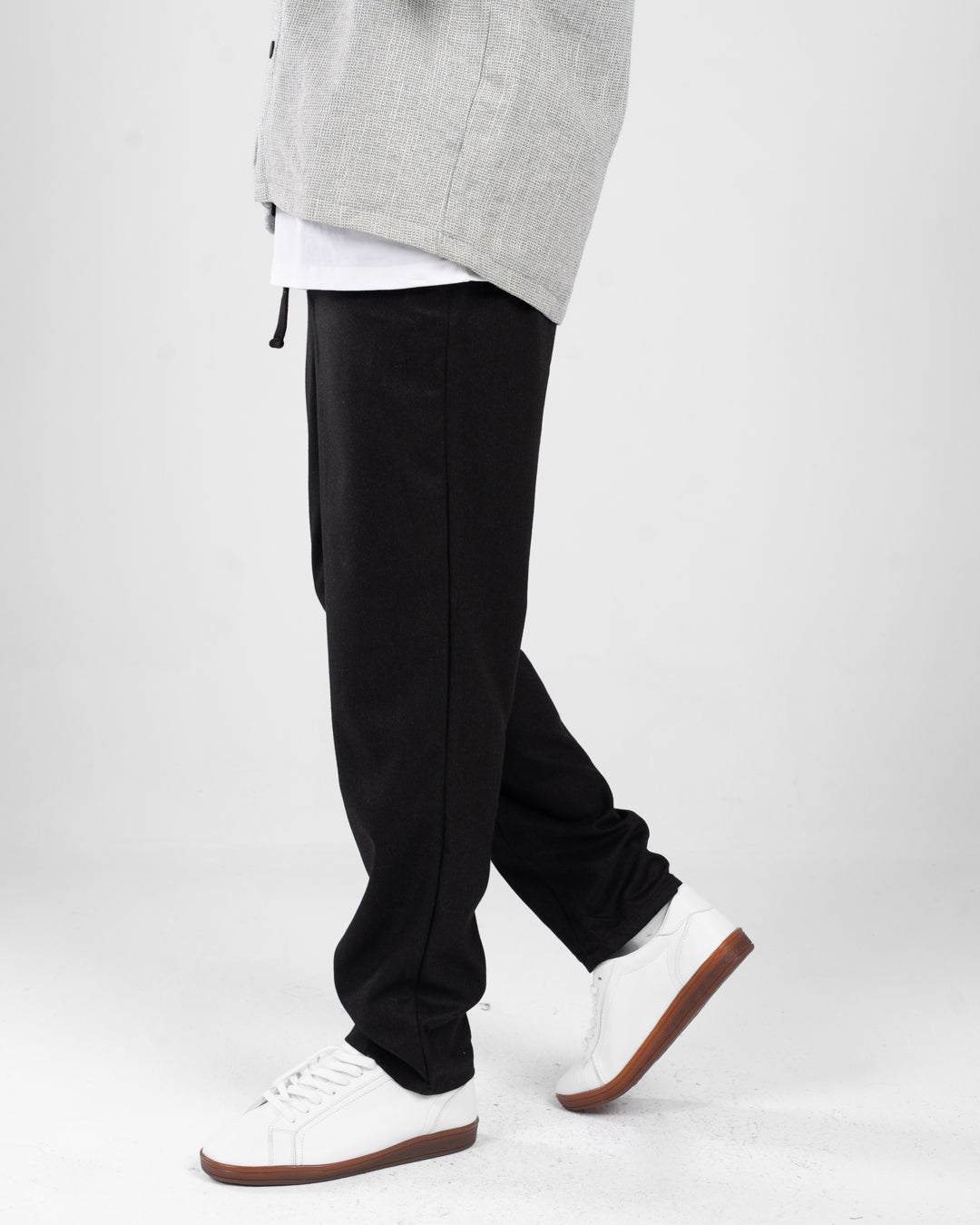 Men Pants Elastic Waist