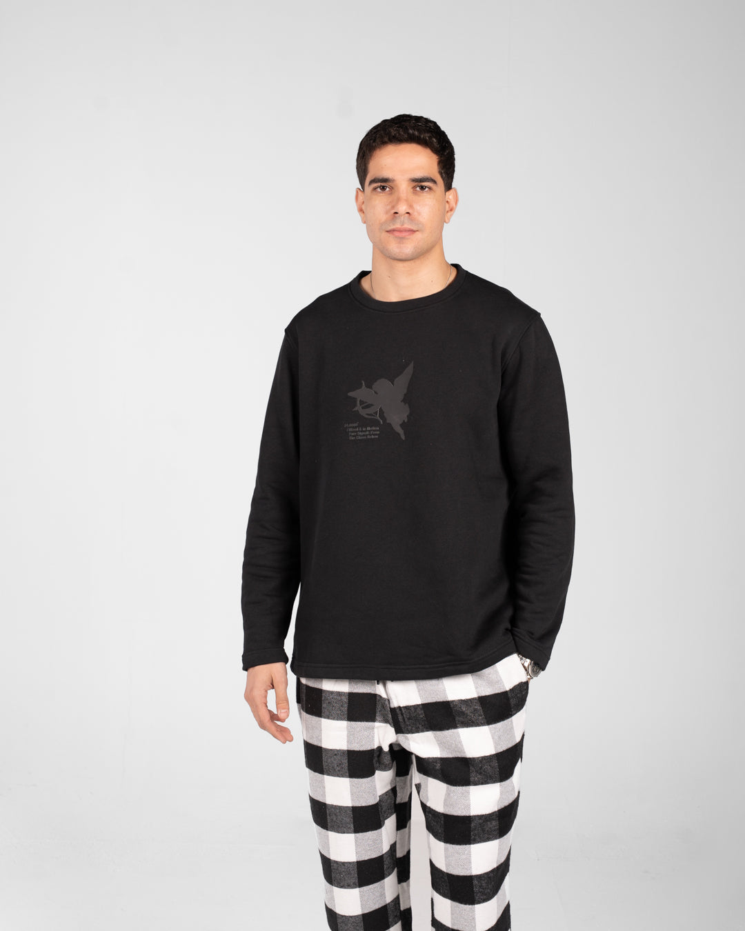 Men Pyjamas Plaid Pants