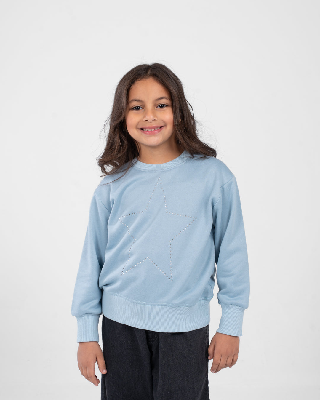 Girls Star Sweatshirt