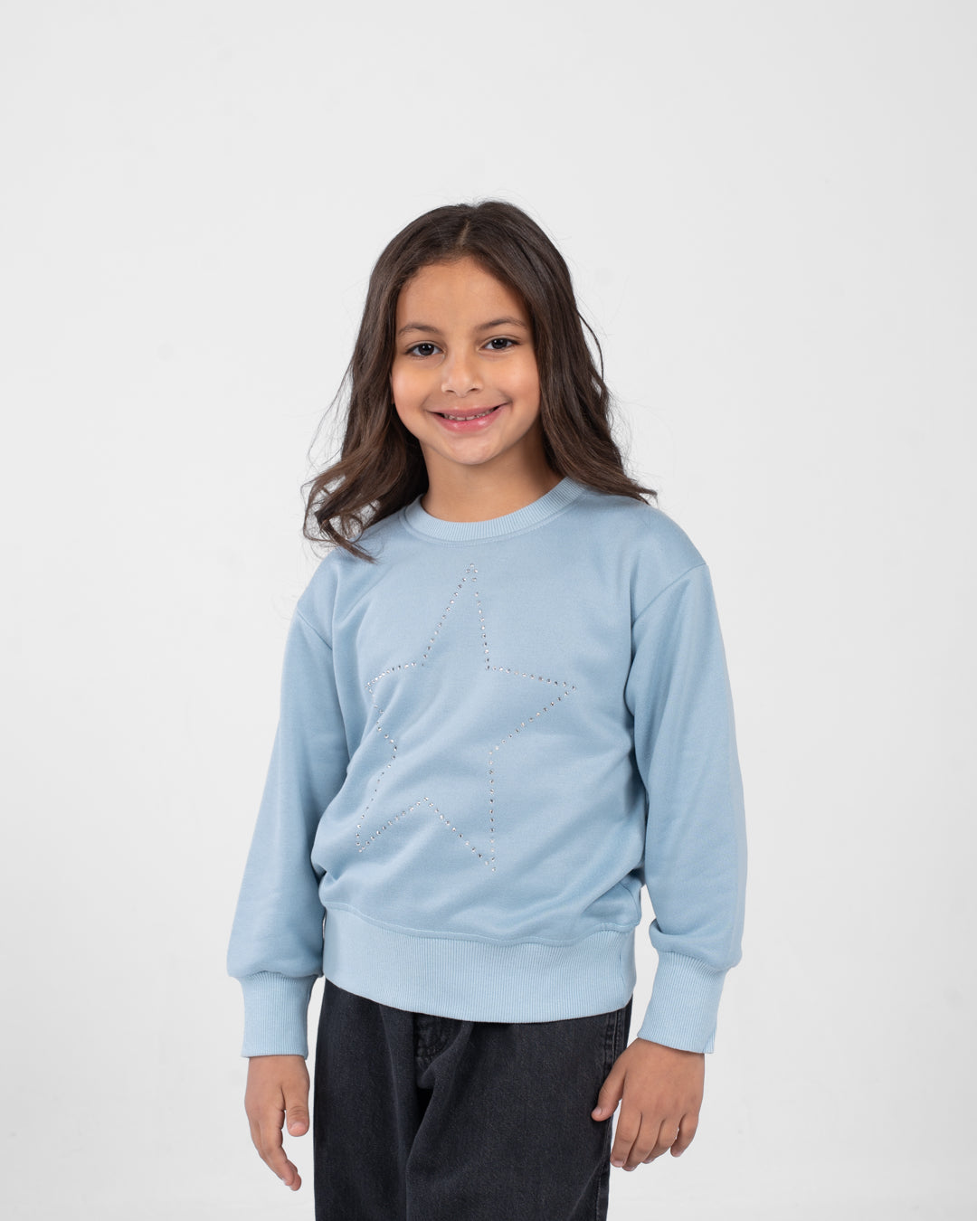 Girls Star Sweatshirt
