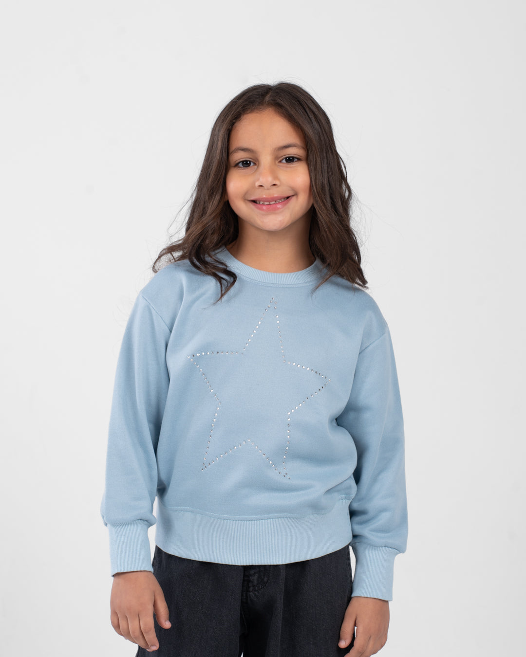 Girls Star Sweatshirt