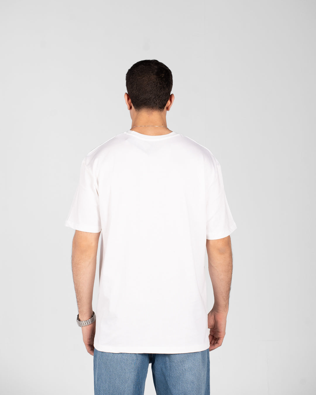 Men Plain Half Sleeves T-shirt