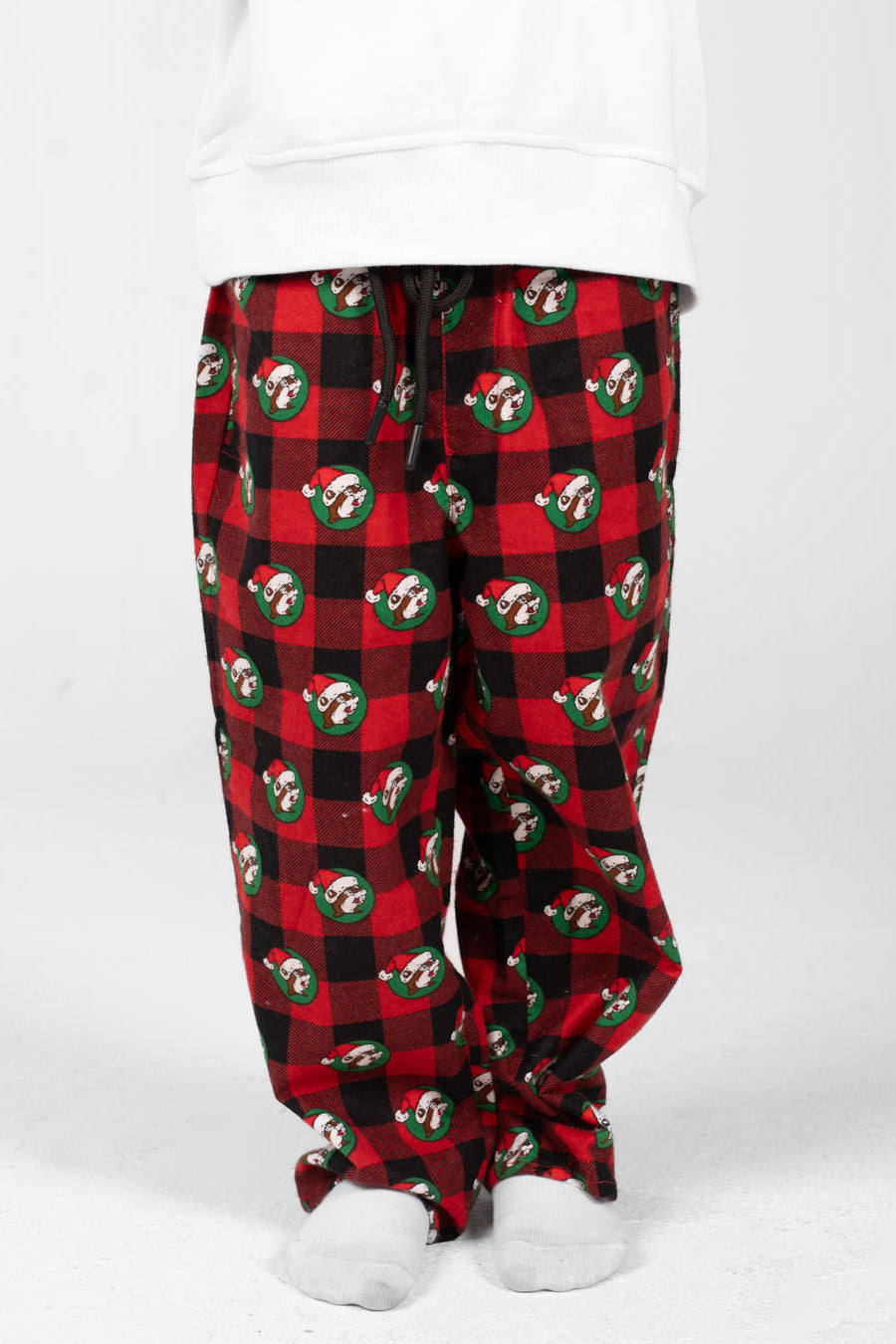 Kids Plaid Printed Pant