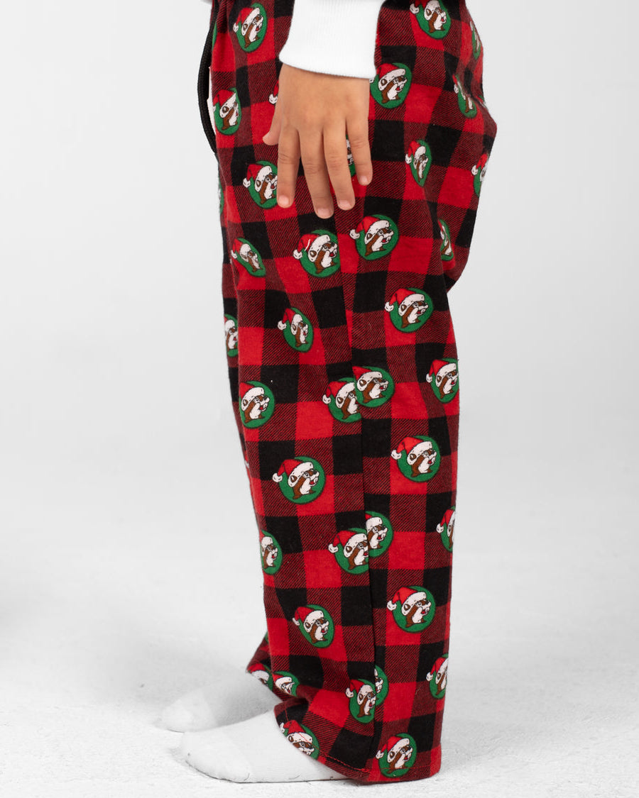Kids Plaid Printed Pant