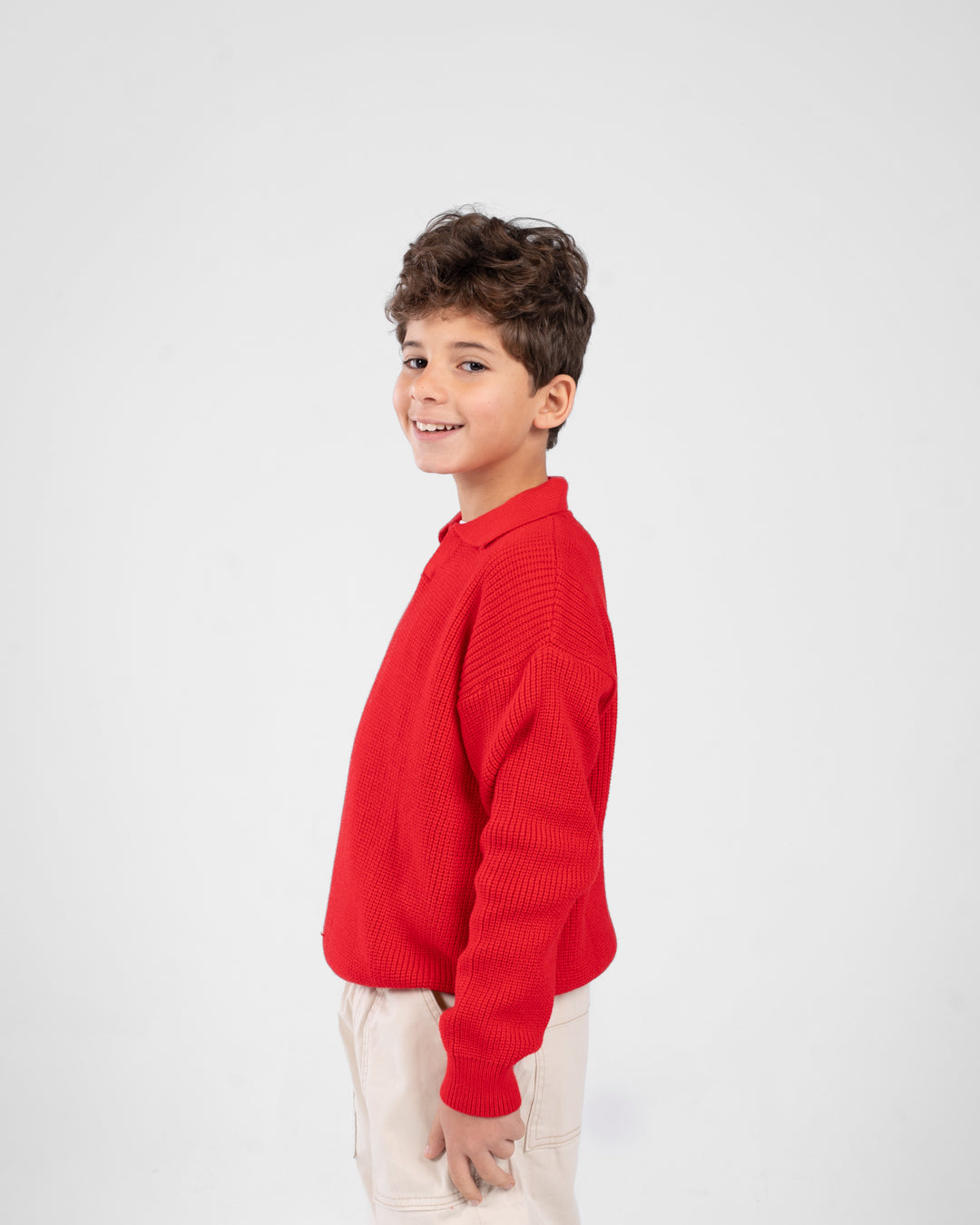 Boys Plain Pullover