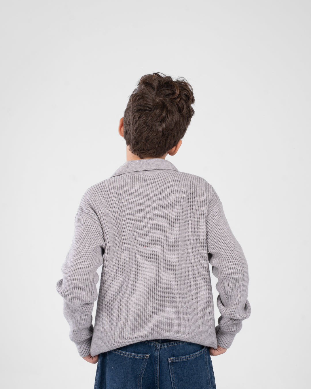 Boys Plain Pullover
