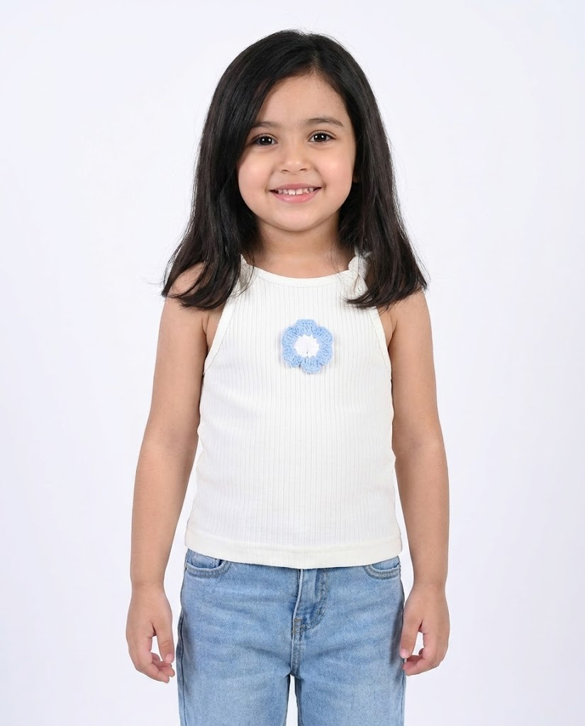Girls Sleevless T-shirt