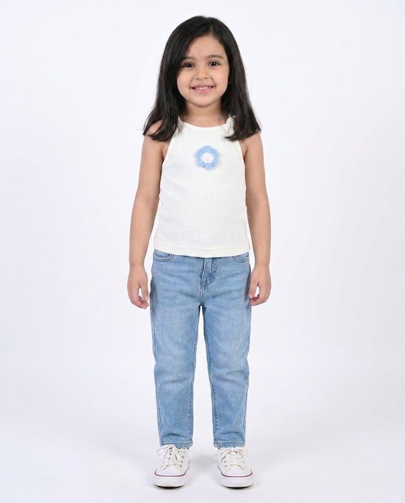 Girls Sleevless T-shirt