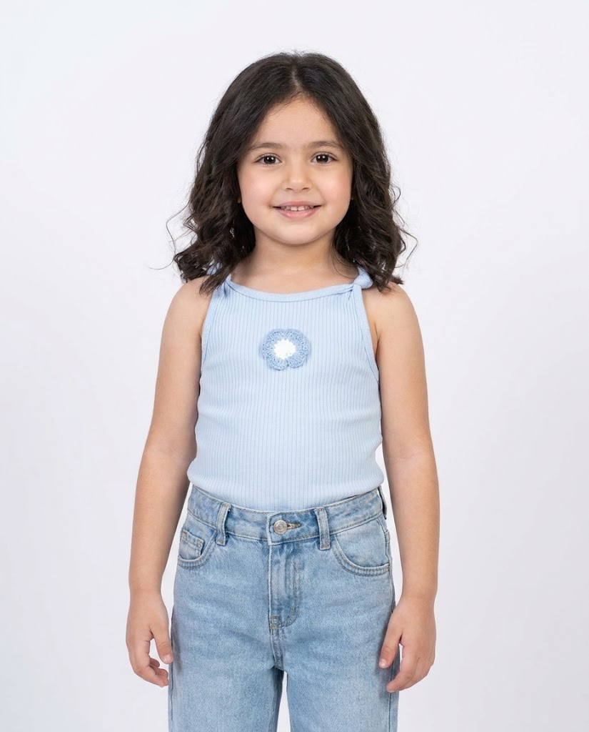 Girls Sleevless T-shirt
