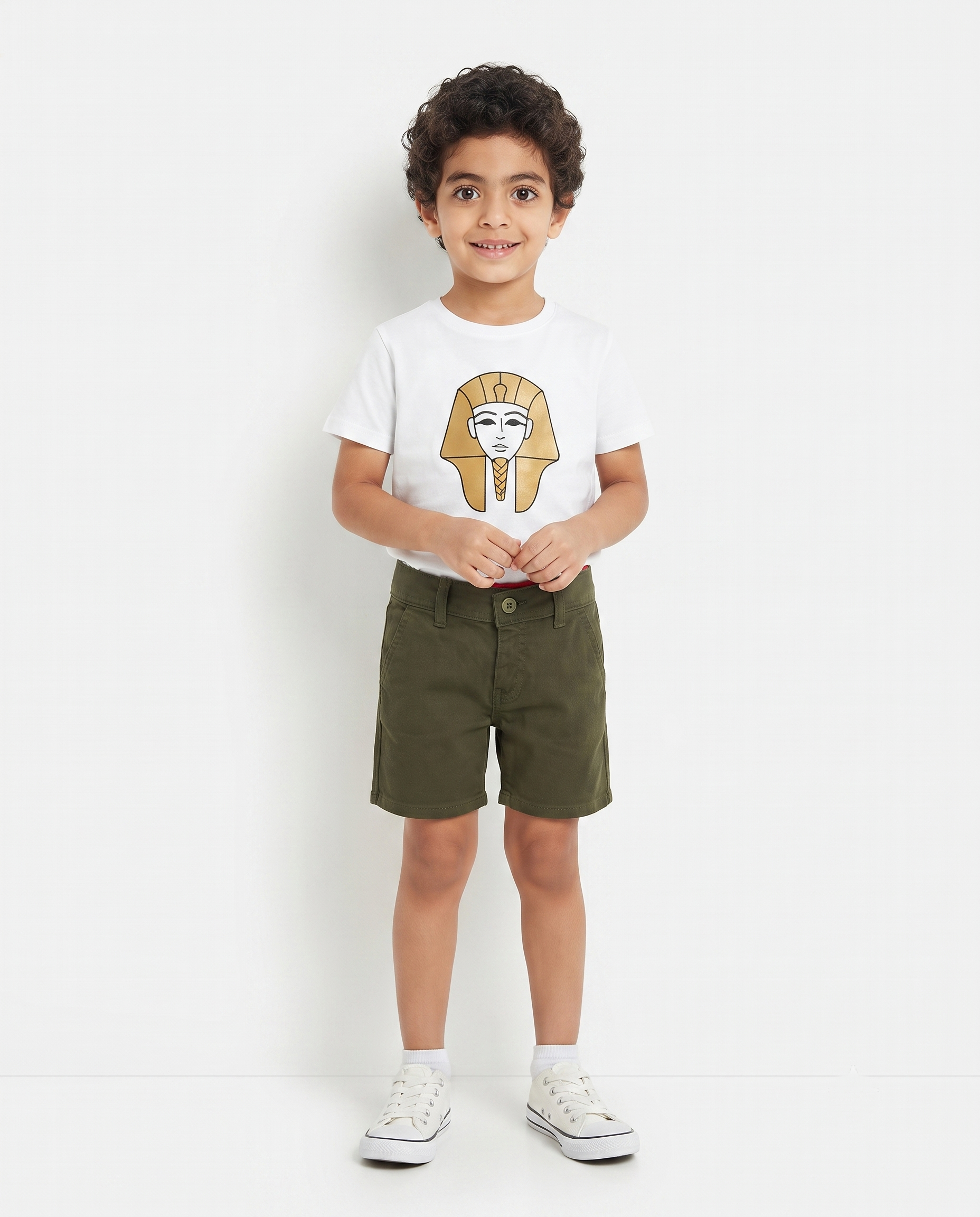 Boys gabardine Short W/pocket