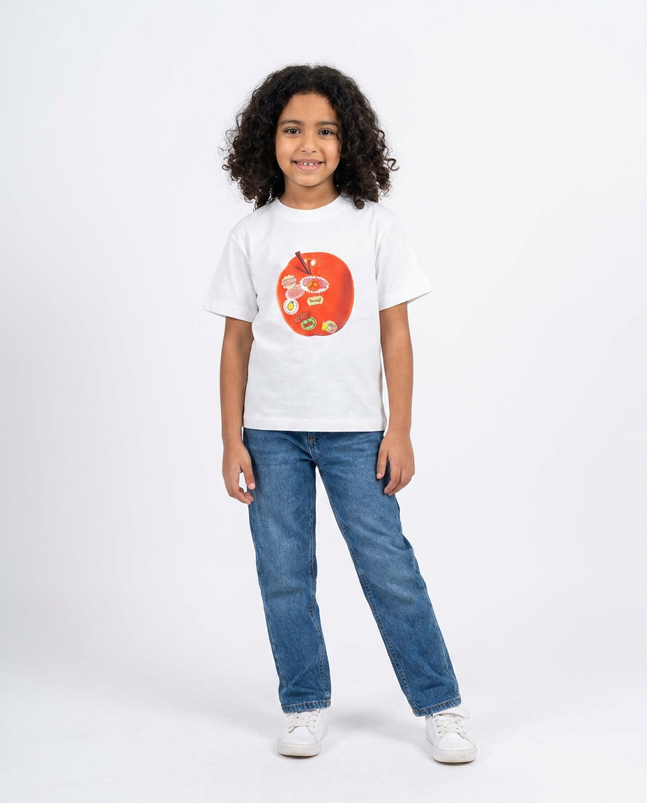 Printed Adore Fruit half Sleeves T-shirt