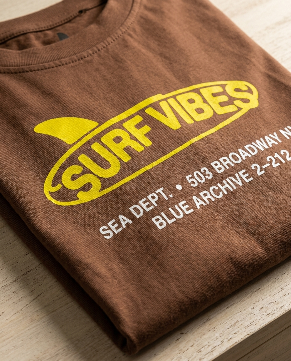 Boys Printed Surf Vibs Half Sleeves T-shirt