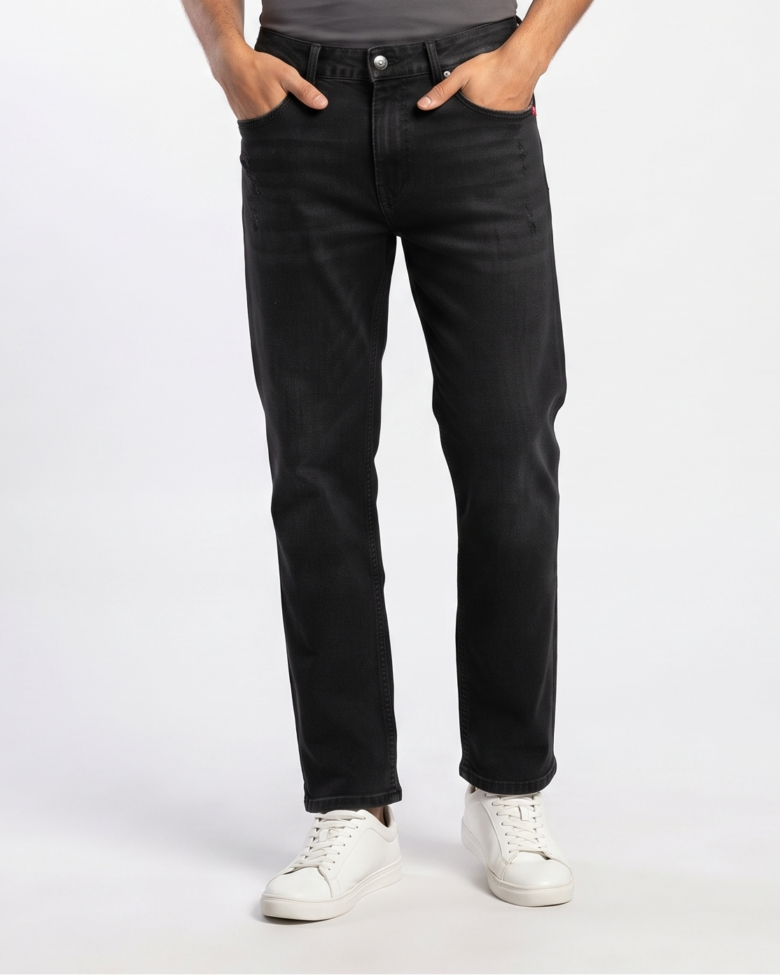 Men Jeans Pant Regular Fit W/5pocket