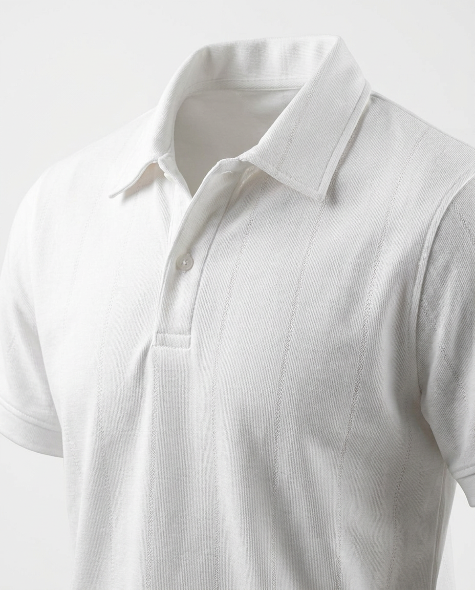 Men Jaqured Half SLeeves PoloT-shirt