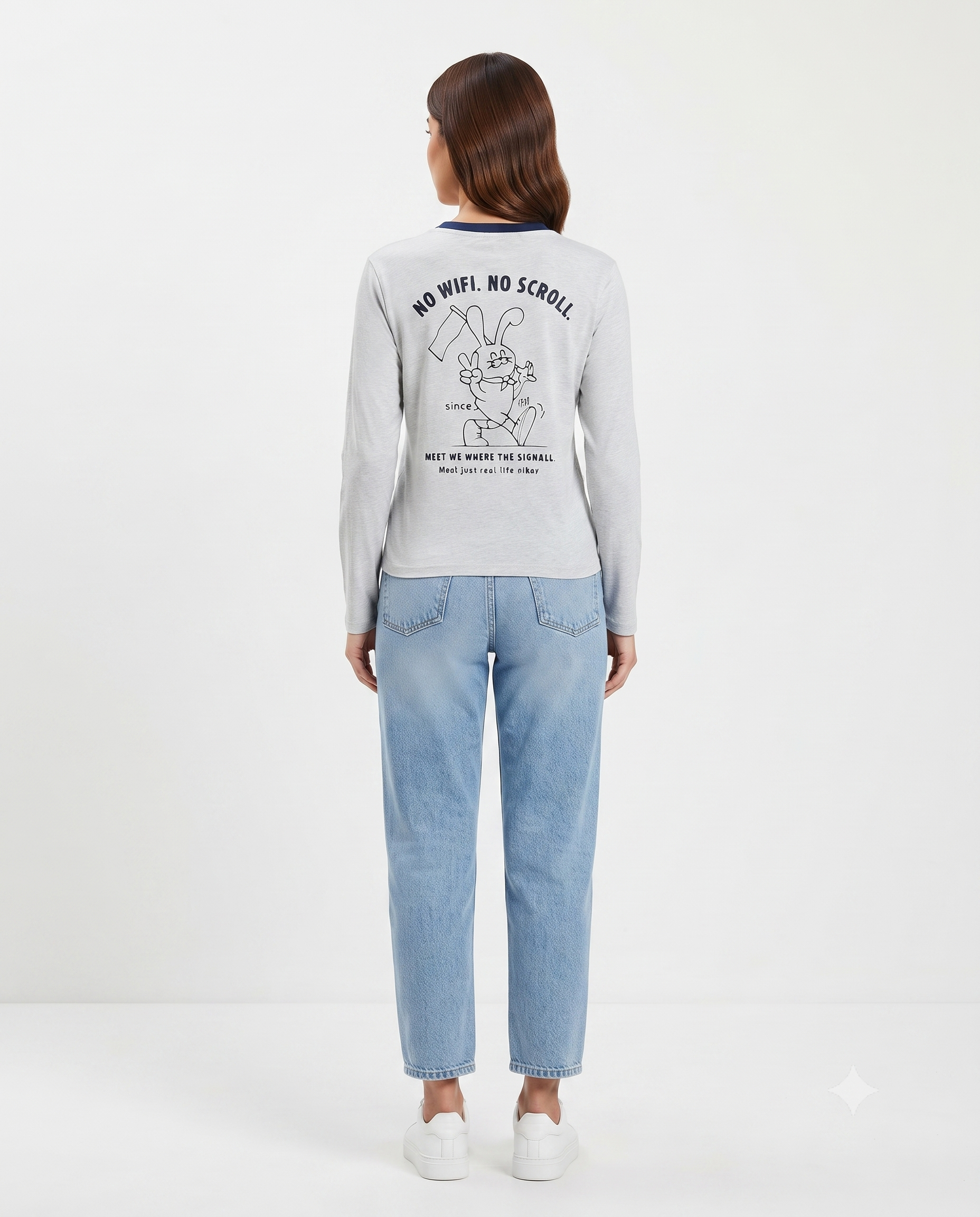 Women Printed Long Sleeves T-Shirt