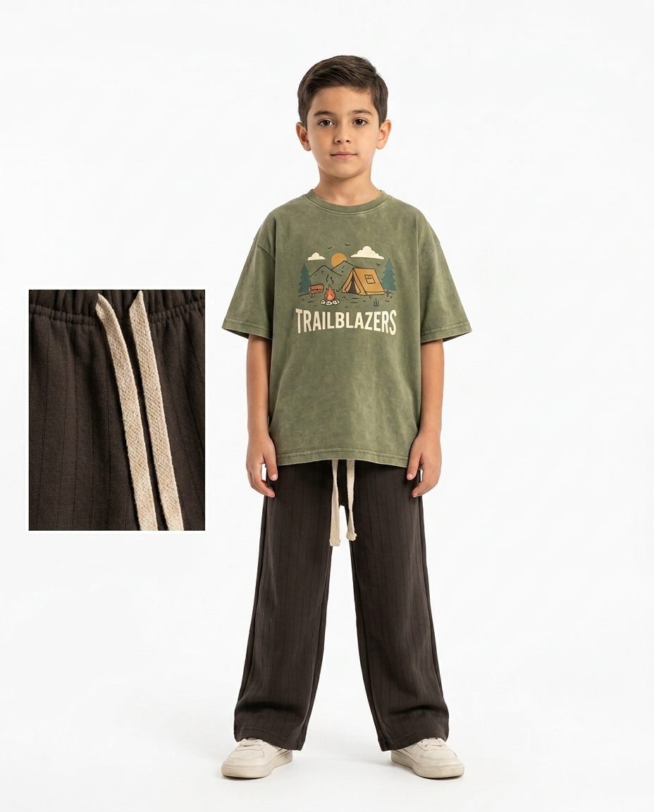 Boys Wide Leg SweatPant