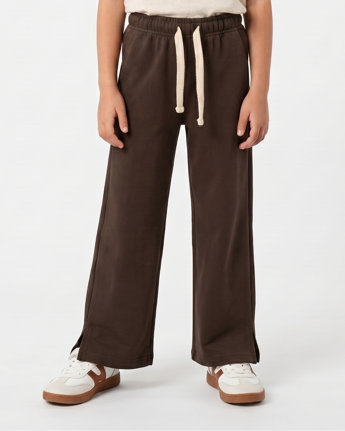 Girls Wide Leg Casual Pant